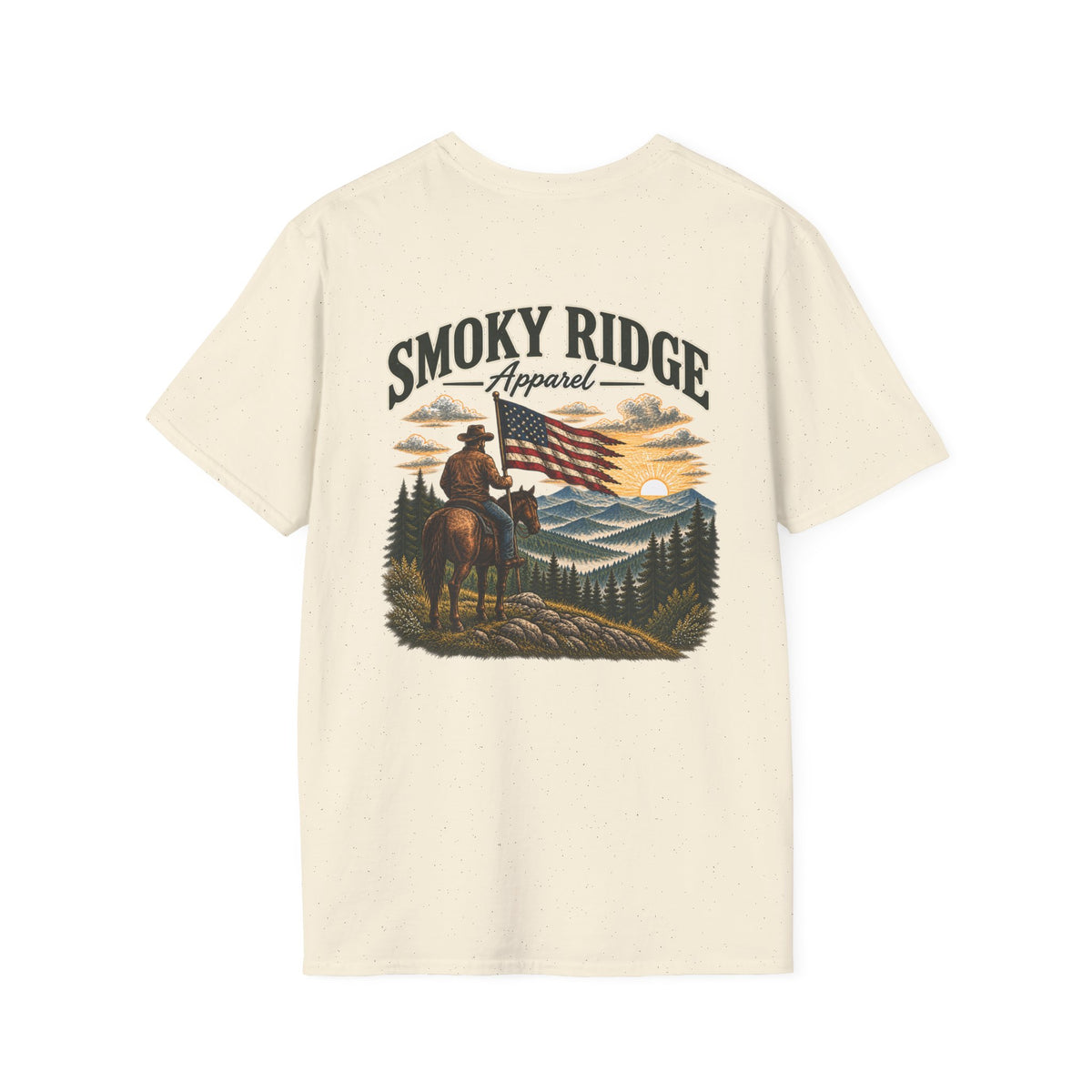 Colonial America Horse T-Shirt | minimalist outdoor cabin tee