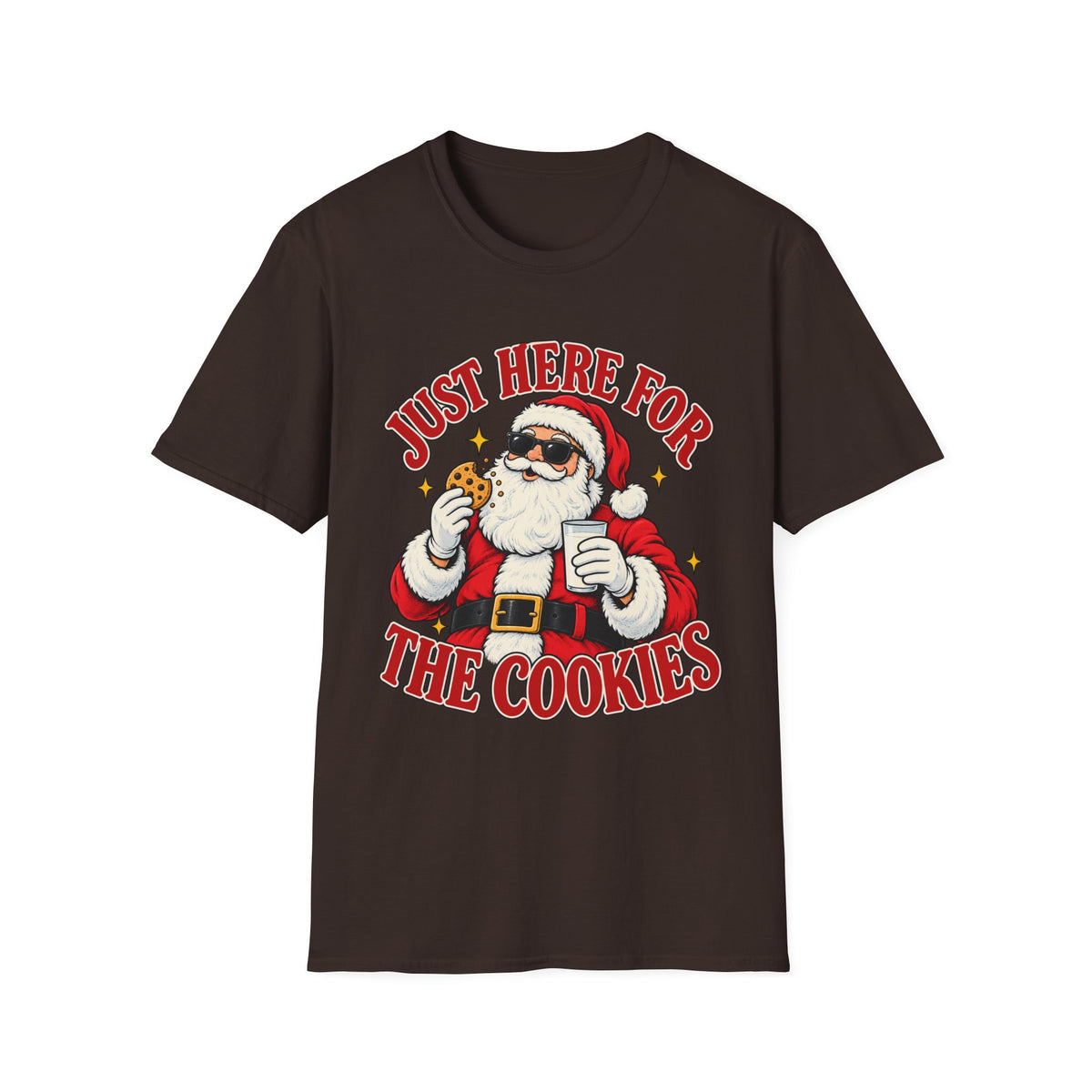 Just here for the cookies | Christmas Holiday Graphic Tee
