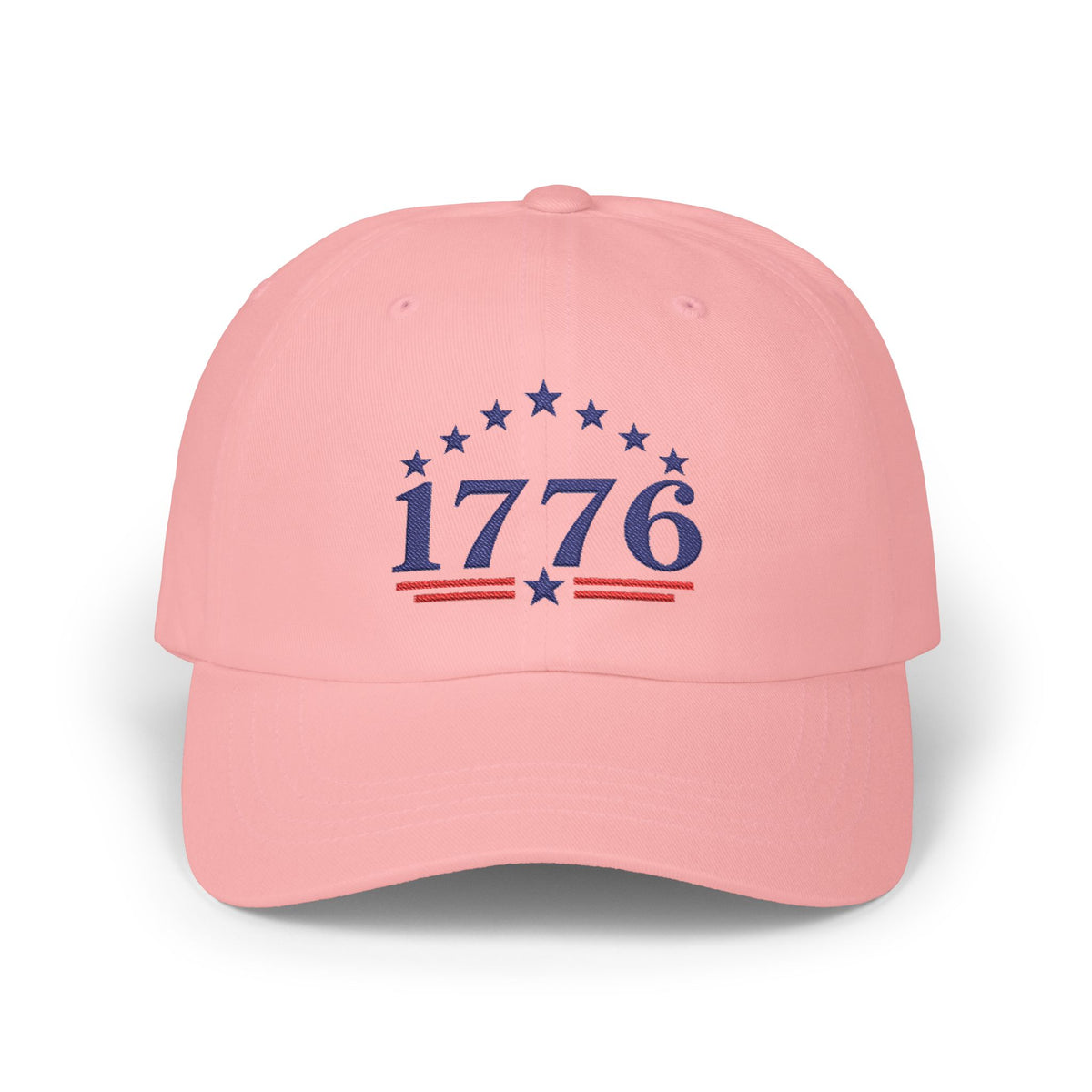 1776 Patriotic Baseball Hat | American Flag Stars Stripes Embroidered