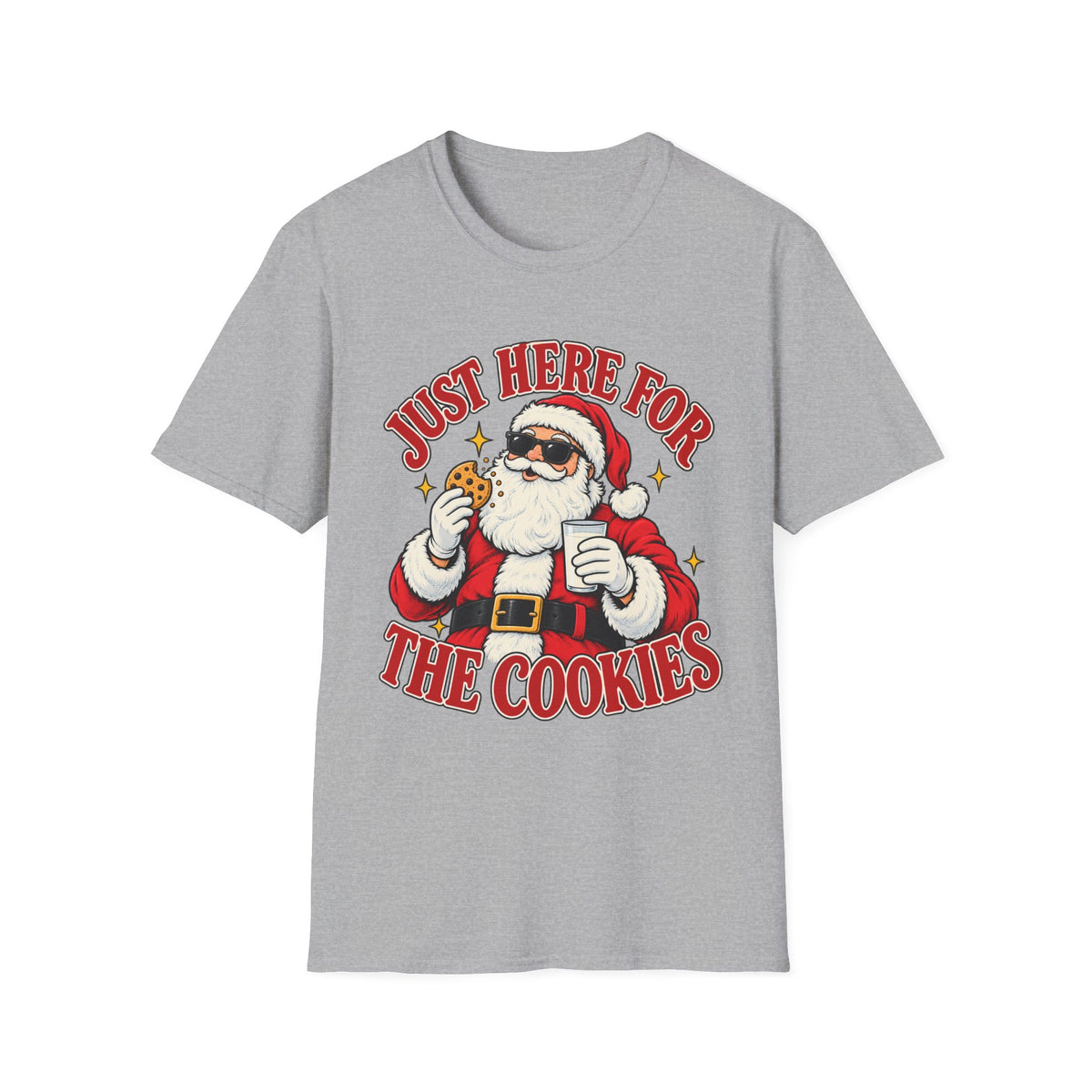 Just here for the cookies | Christmas Holiday Graphic Tee