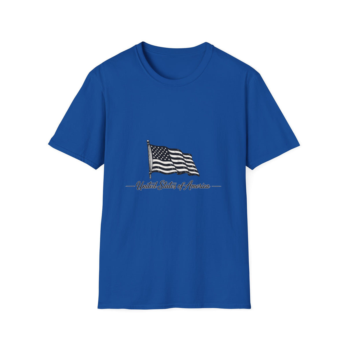 Waving American Flag T-Shirt | United States of America design