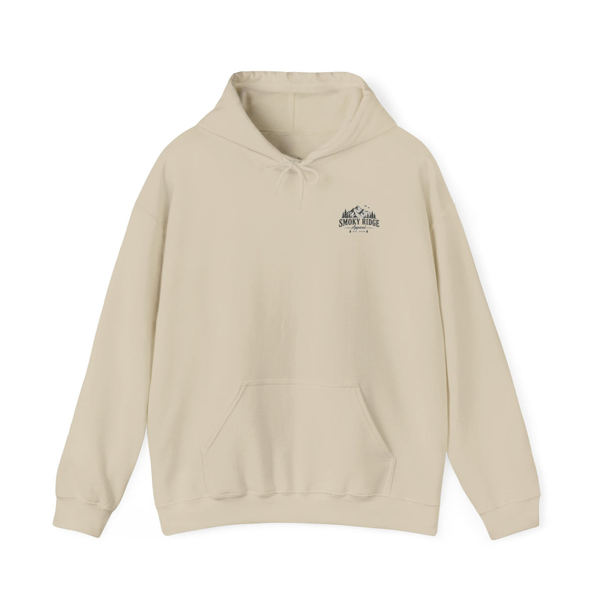 Smoky Ridge Cabin Graphic Hoodie | Mountain Cabin Pullover
