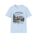 Adventure Awaits Deer Mountain T-Shirt | Outdoor Nature Graphic