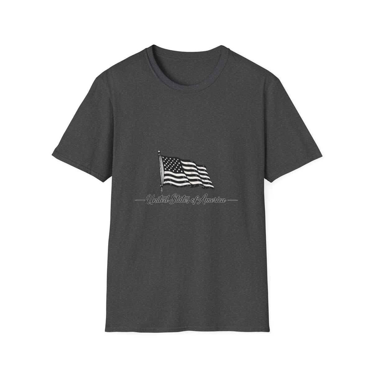 Waving American Flag T-Shirt | United States of America design