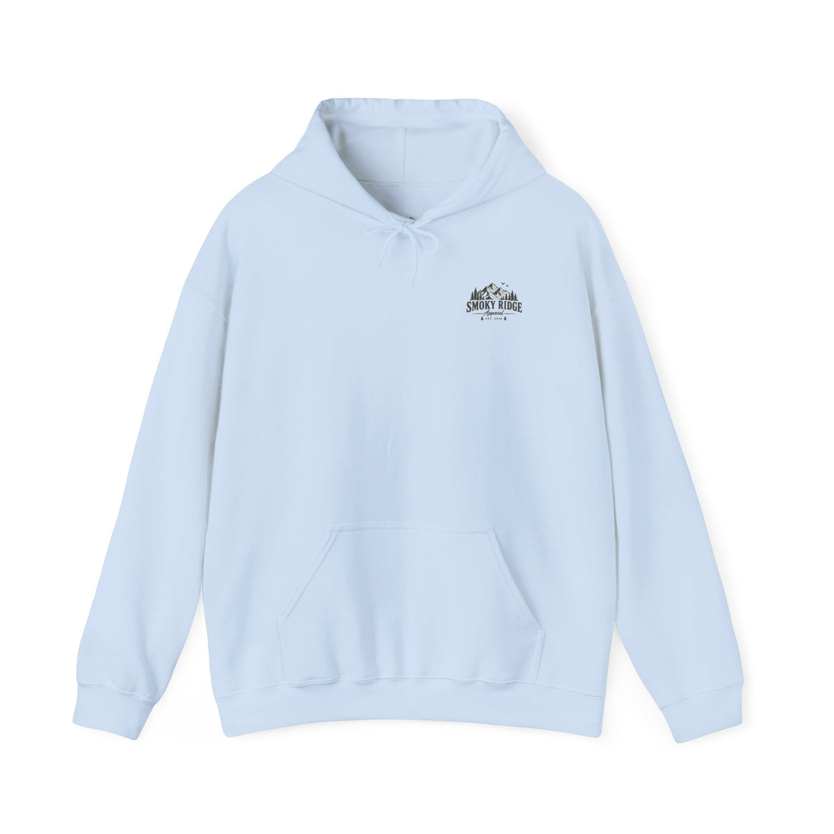 Smoky Ridge Cabin Graphic Hoodie | Mountain Cabin Pullover
