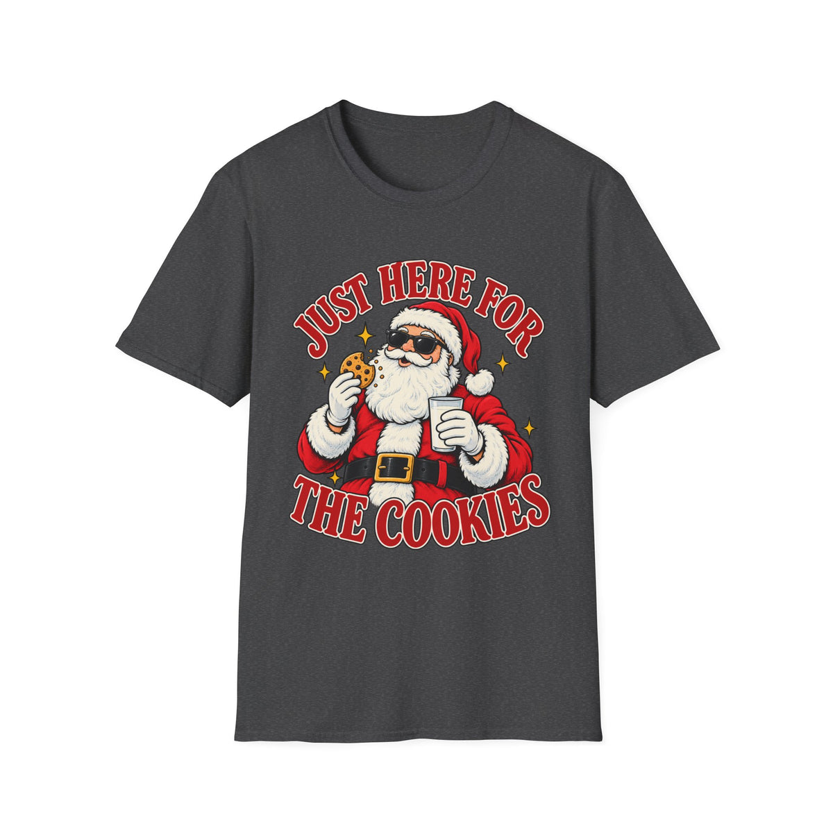 Just here for the cookies | Christmas Holiday Graphic Tee