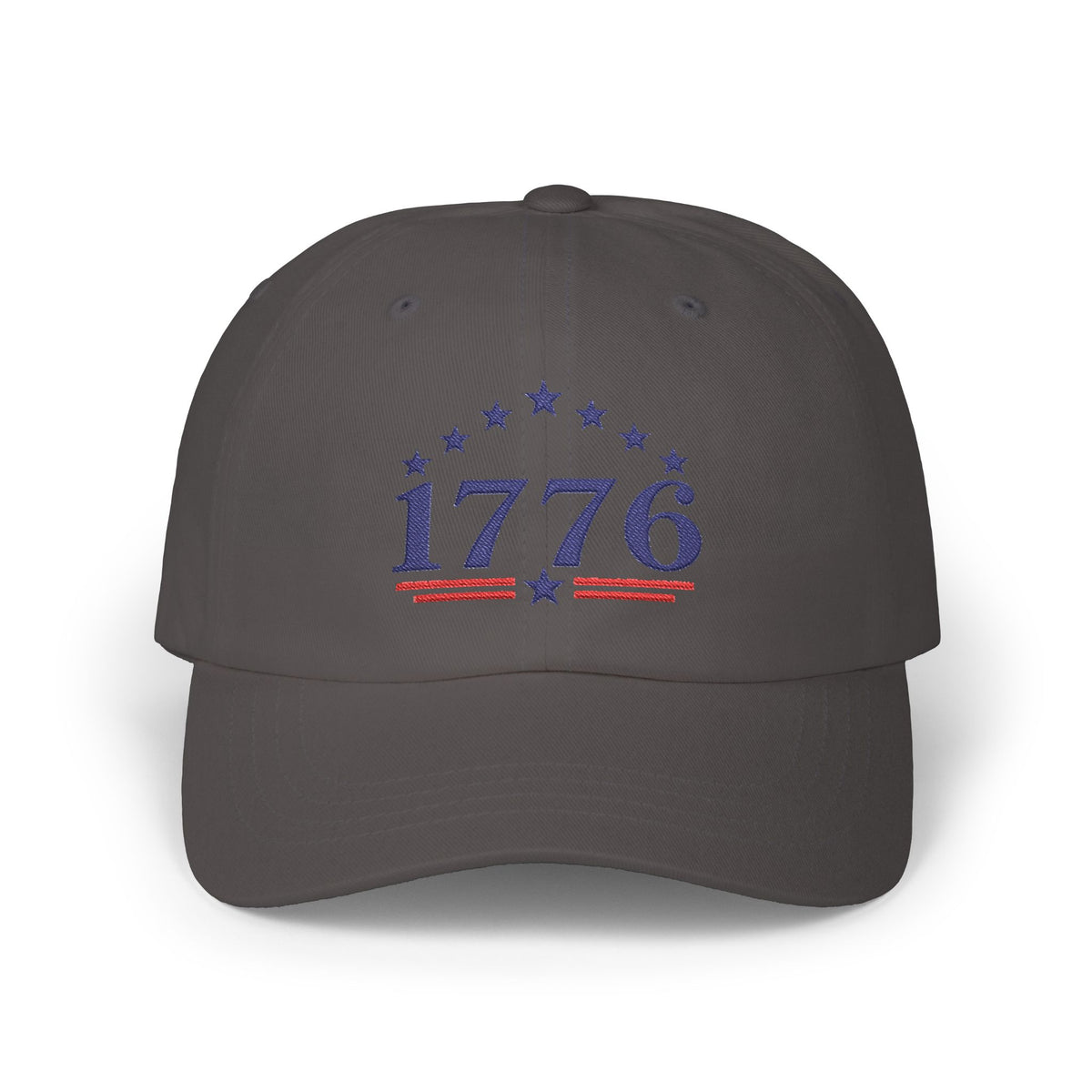 1776 Patriotic Baseball Hat | American Flag Stars Stripes Embroidered