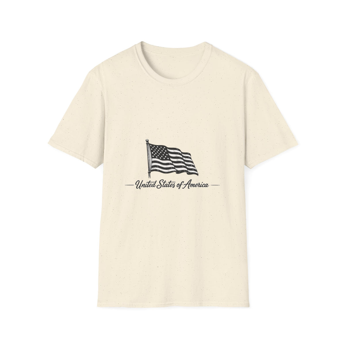 Waving American Flag T-Shirt | United States of America design