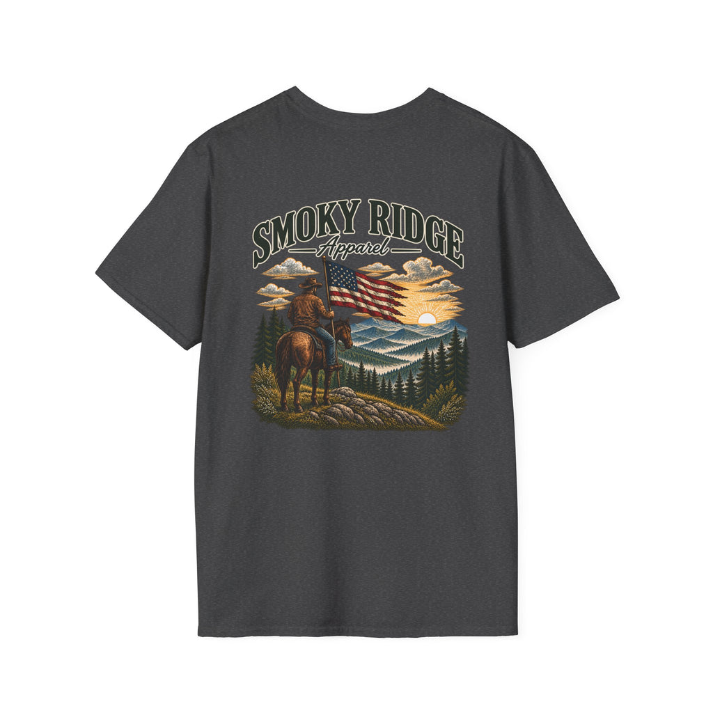 Colonial America Horse T-Shirt | minimalist outdoor cabin tee