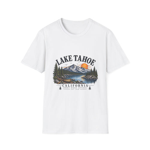 Lake Tahoe Mountain Sunset T-Shirt | California Adventure